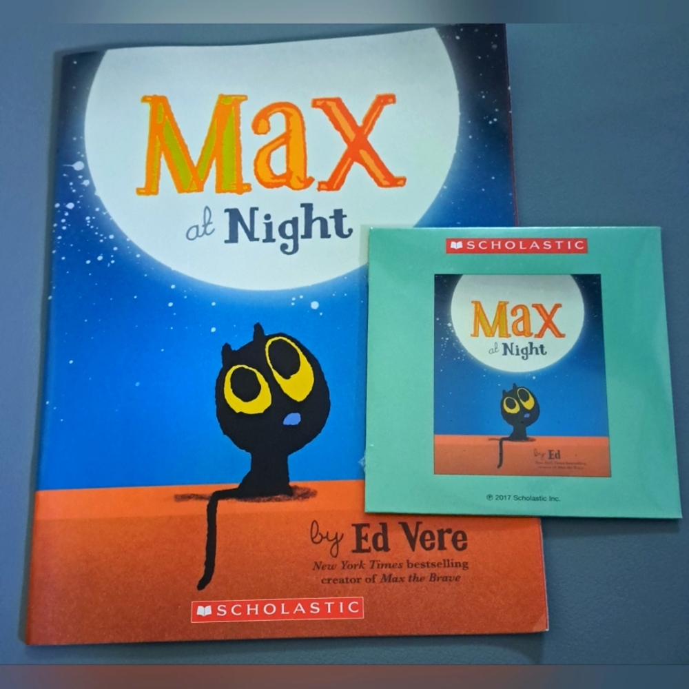 New Scholastic 'Max at Night' Book and CD Set